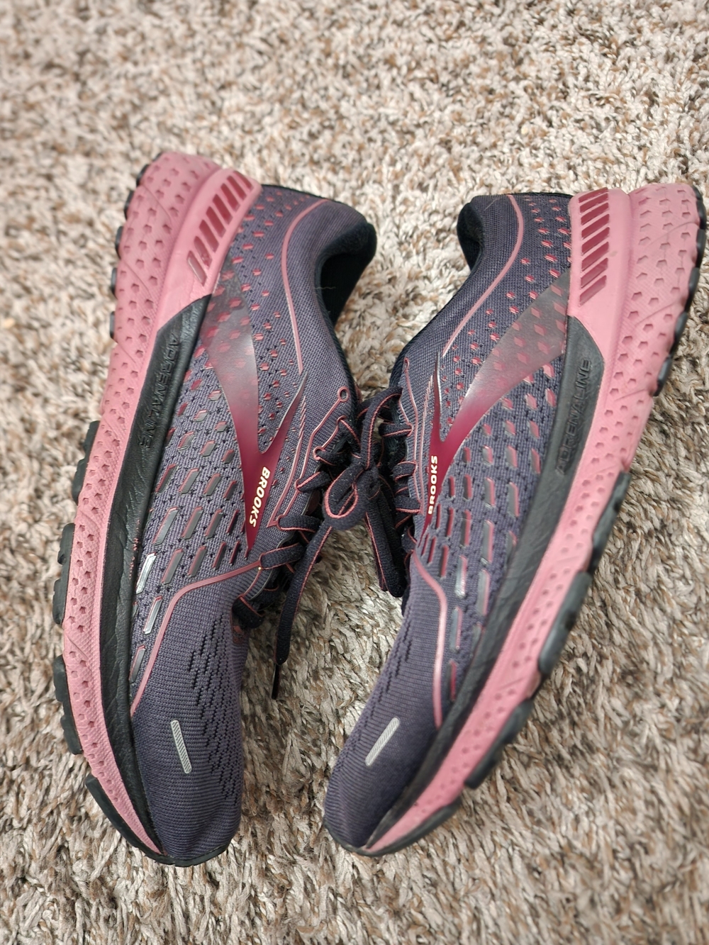 Brooks Adrenaline Women’s Running Shoes - Pink/Charcoal